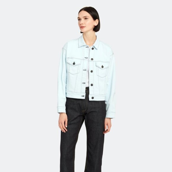 3x1 | Jackets & Coats | 3x Denim Oversized Classic Crop Jacket